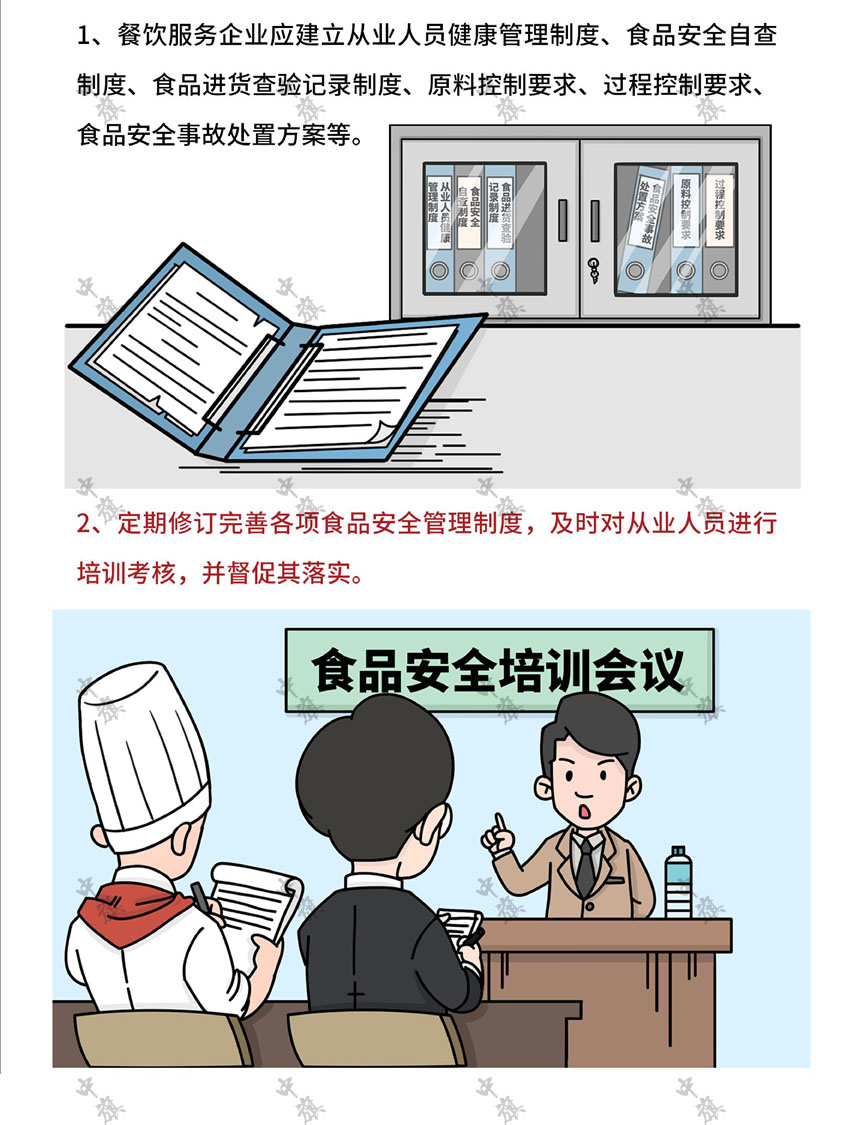 小旗餐館的食品安全培訓(xùn)會(huì)議