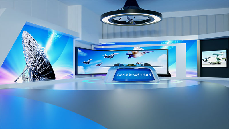 電視節(jié)目運用新技術(shù)的演播大廳