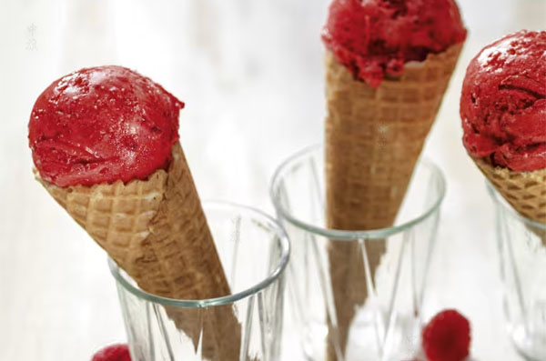 冰激凌新口味，枸杞味的冰激凌