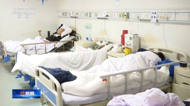 病房里的老年人，如果體質好一些會更有抵抗力