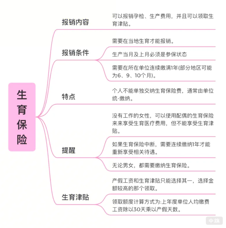 生育保險都包含了什么？