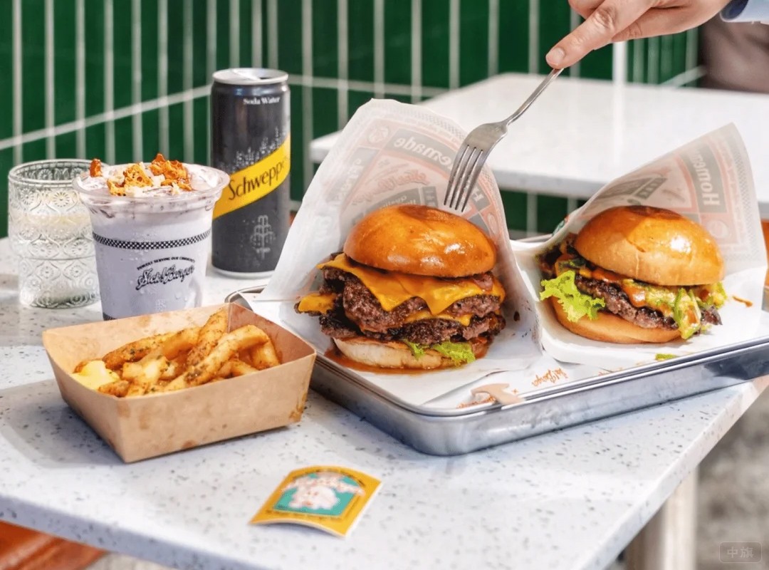 美味且簡單的漢堡店