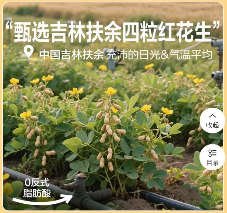 良品鋪?zhàn)有麄鲌D樹上花生