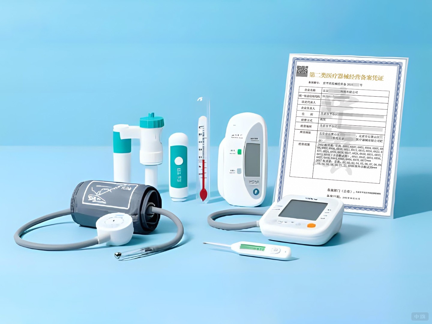 第二類醫(yī)療器械經(jīng)營備案憑證