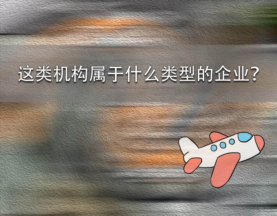 這類機構屬于什么類型的企業(yè)？