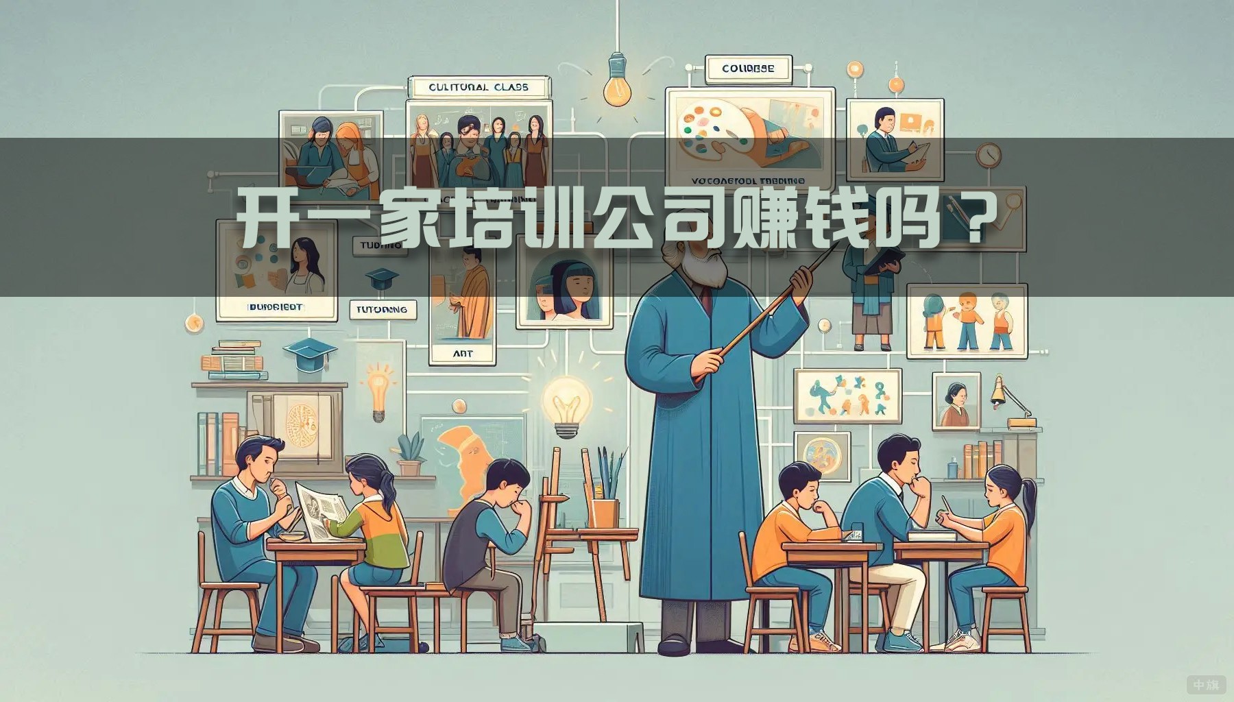 開(kāi)一家培訓(xùn)公司賺錢(qián)嗎？