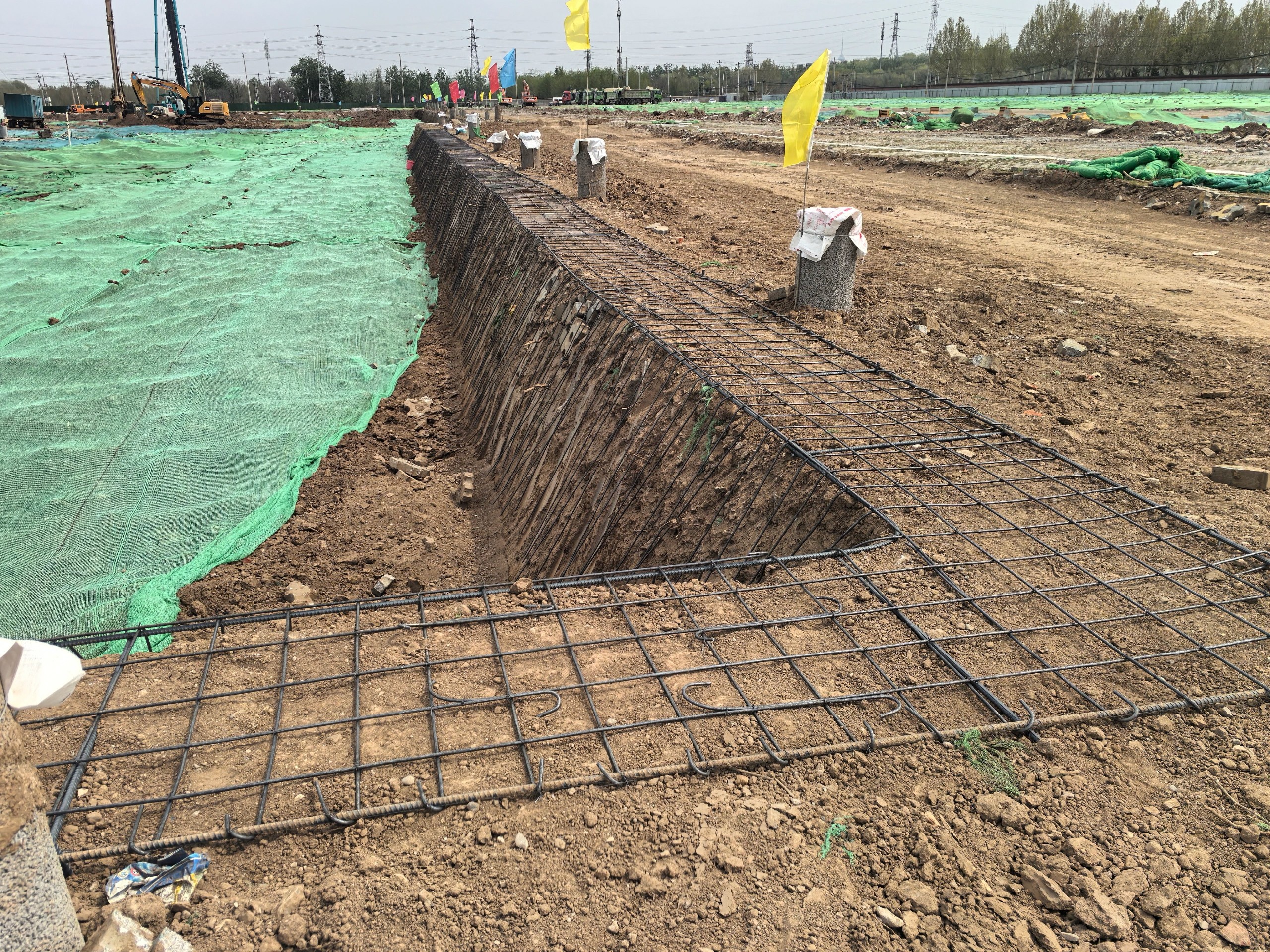 基坑邊坡噴錨施工