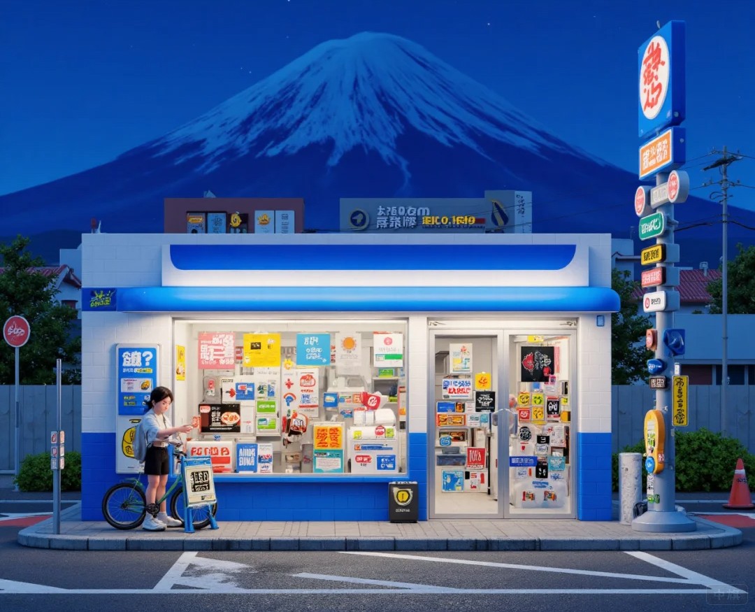 AI生成的一個(gè)小雜貨店