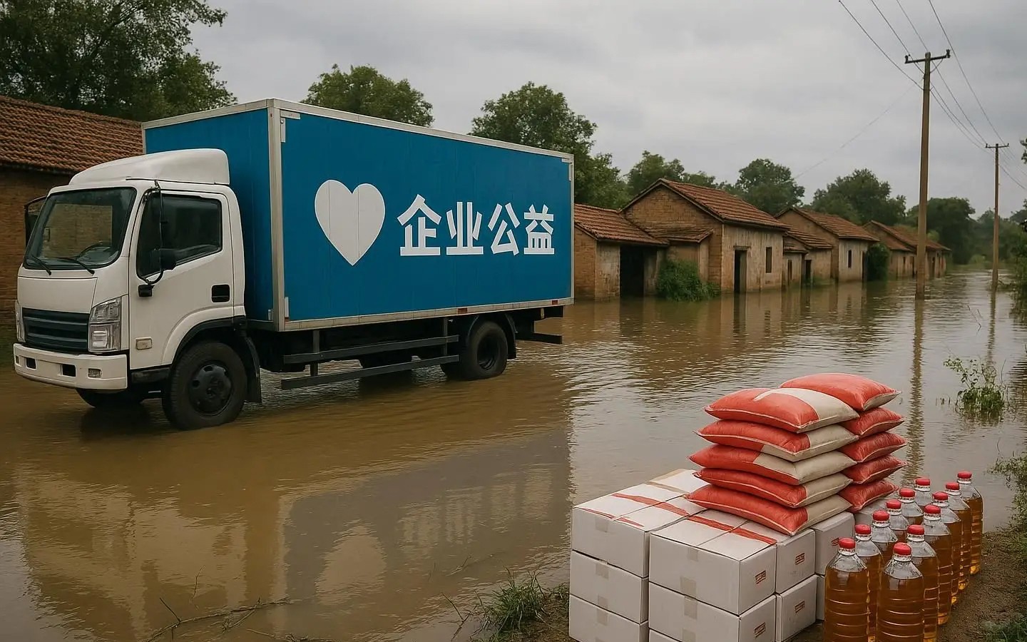 企業(yè)公益抗震救災(zāi)