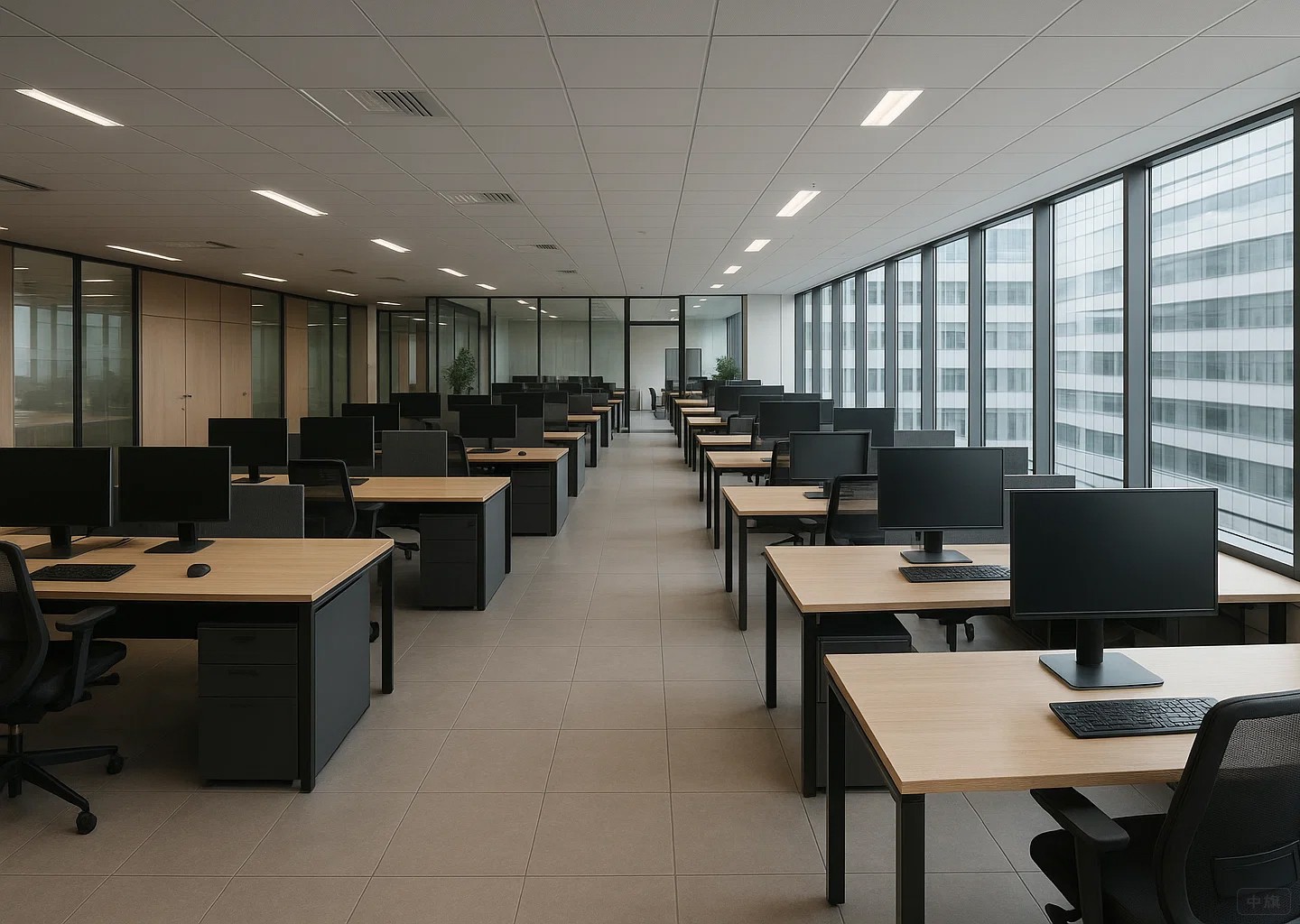 干凈明亮的企業(yè)辦公室