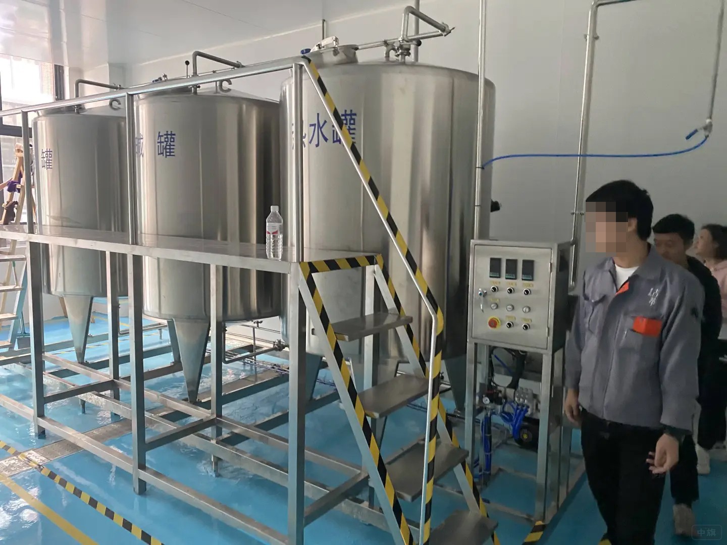 生產(chǎn)飲料的水罐