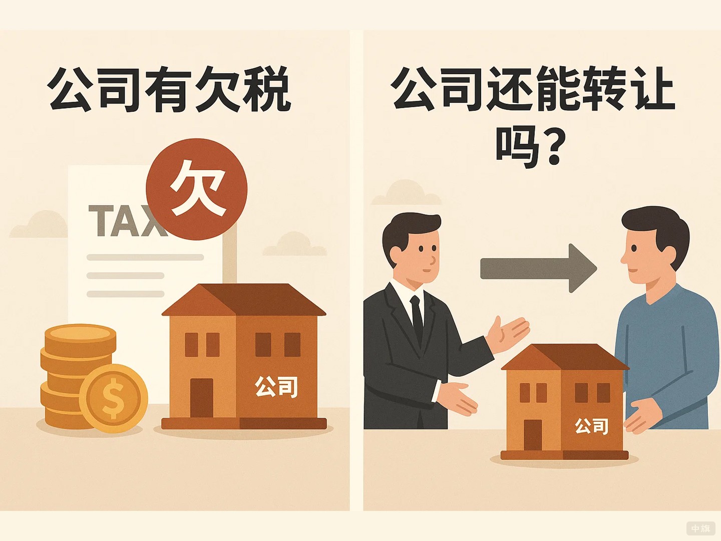 公司有欠稅公司還能轉(zhuǎn)讓嗎？