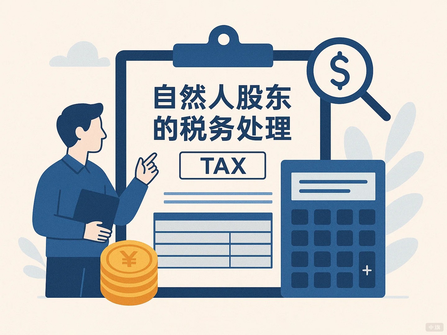 自然人股東的稅務處理