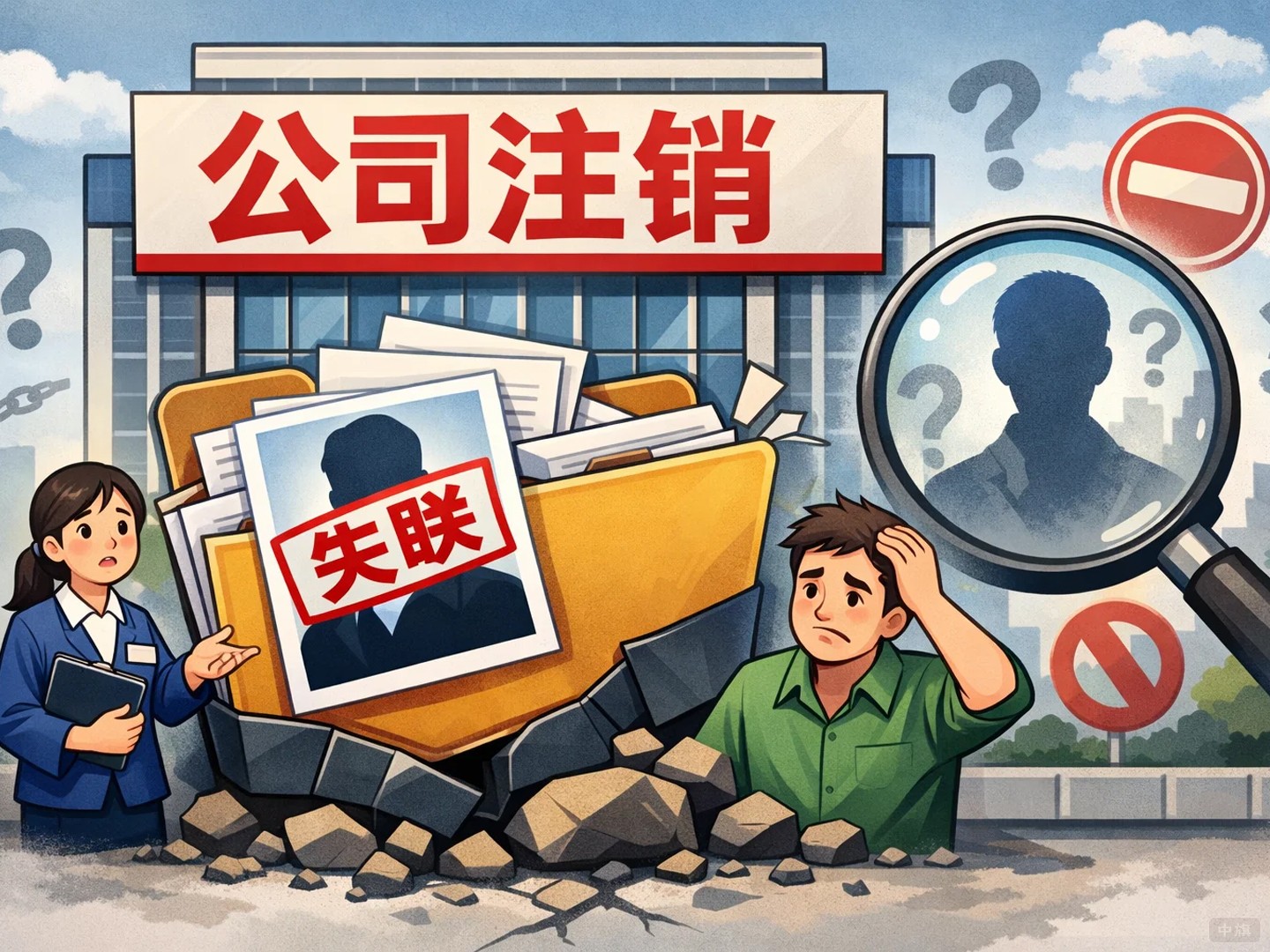 公司注銷股東失聯(lián)？