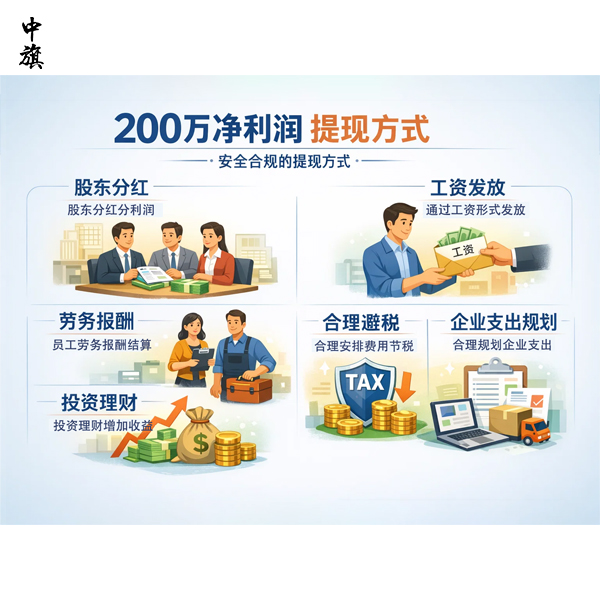 公司利潤到個人賬戶的幾條常見路徑