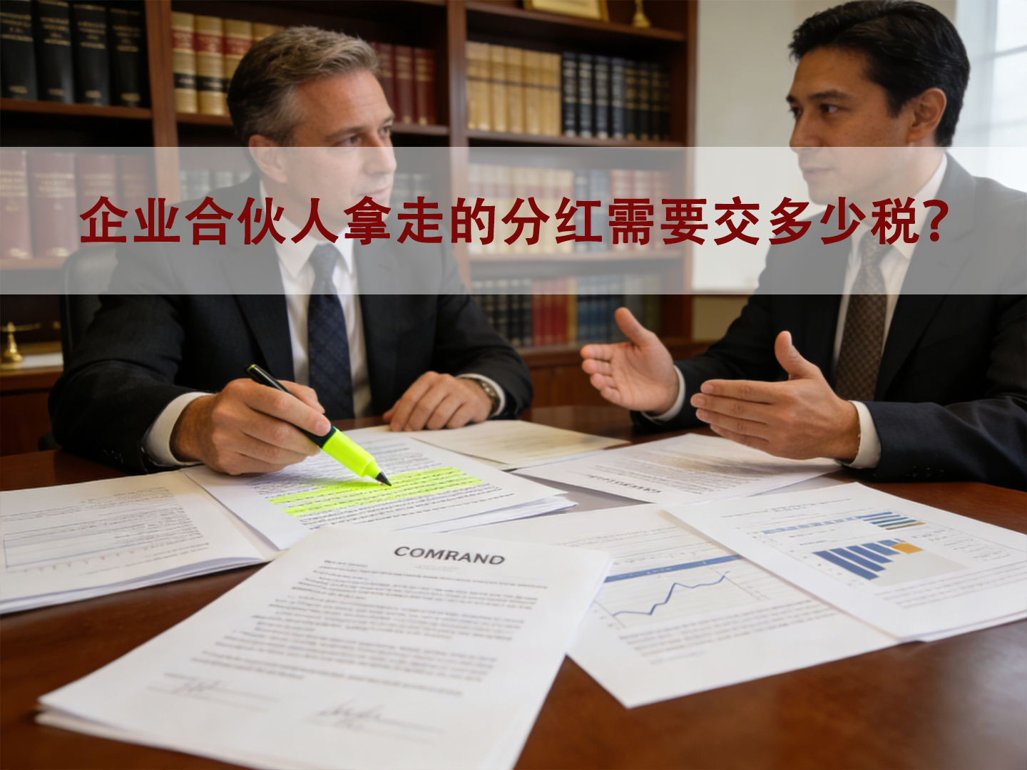 企業(yè)合伙人拿走的分紅需要交多少稅？
