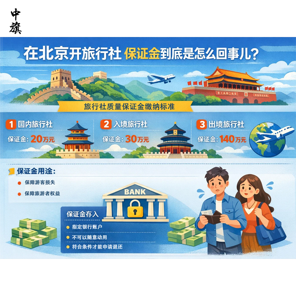 在北京開旅行社保證金到底是怎么回事兒？