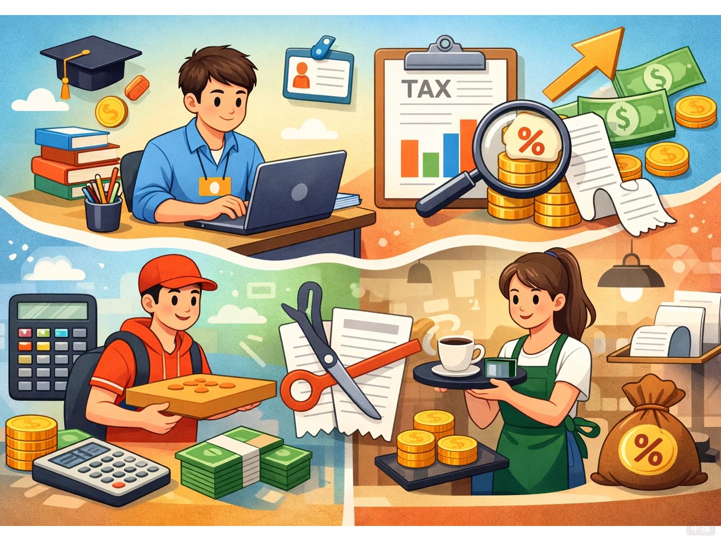 勞務(wù)報酬的稅到底是怎么算出來的？